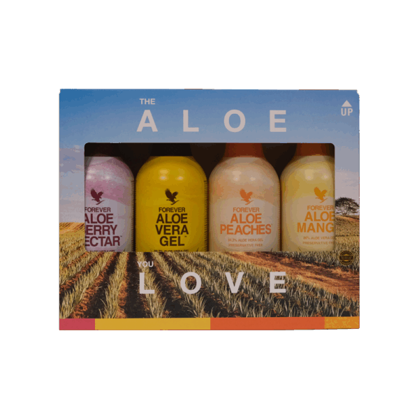 4-Pack Mix Forever Aloe Vera Gel™