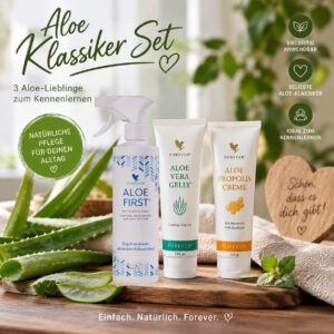 Aloe Klassiker Set – 3 Aloe-Lieblinge zum Kennenlernen